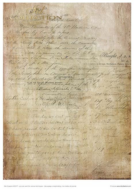 ITD Collection - Old Diary - Ephemeral Moments Creative Set