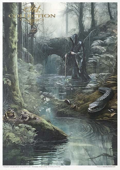 ITD Collection - Mysterious Creatures Rice Paper Set