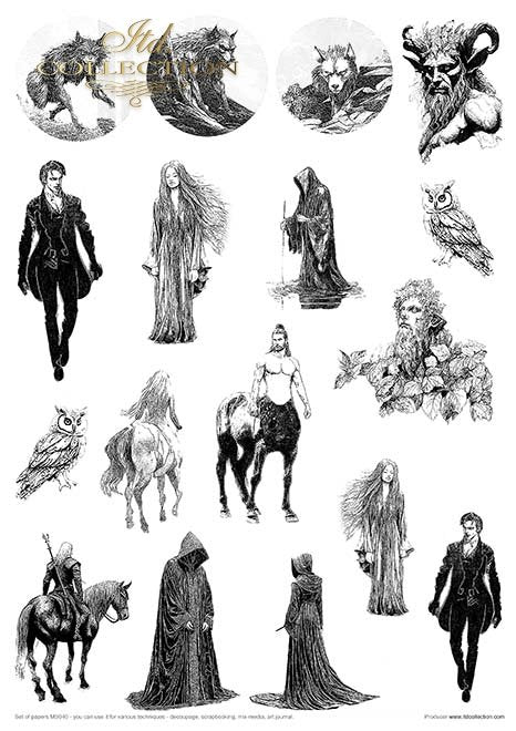 ITD Collection - Mysterious Creatures Creative Set