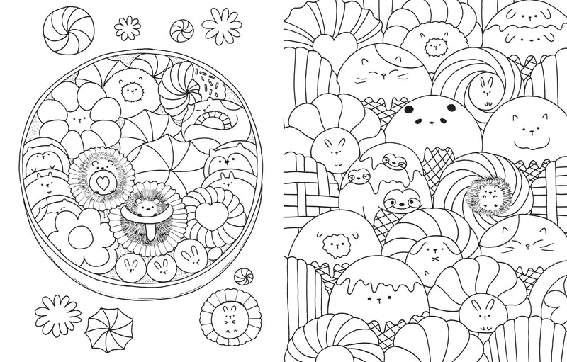 Lulu Mayo - A Million Cute Animals Coloring Book
