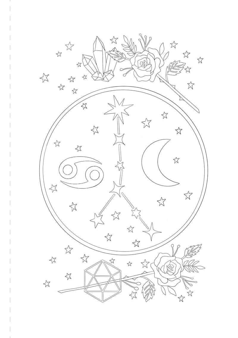 Sofia Liotta - A Mystical Coloring Book - Zodiac Magic