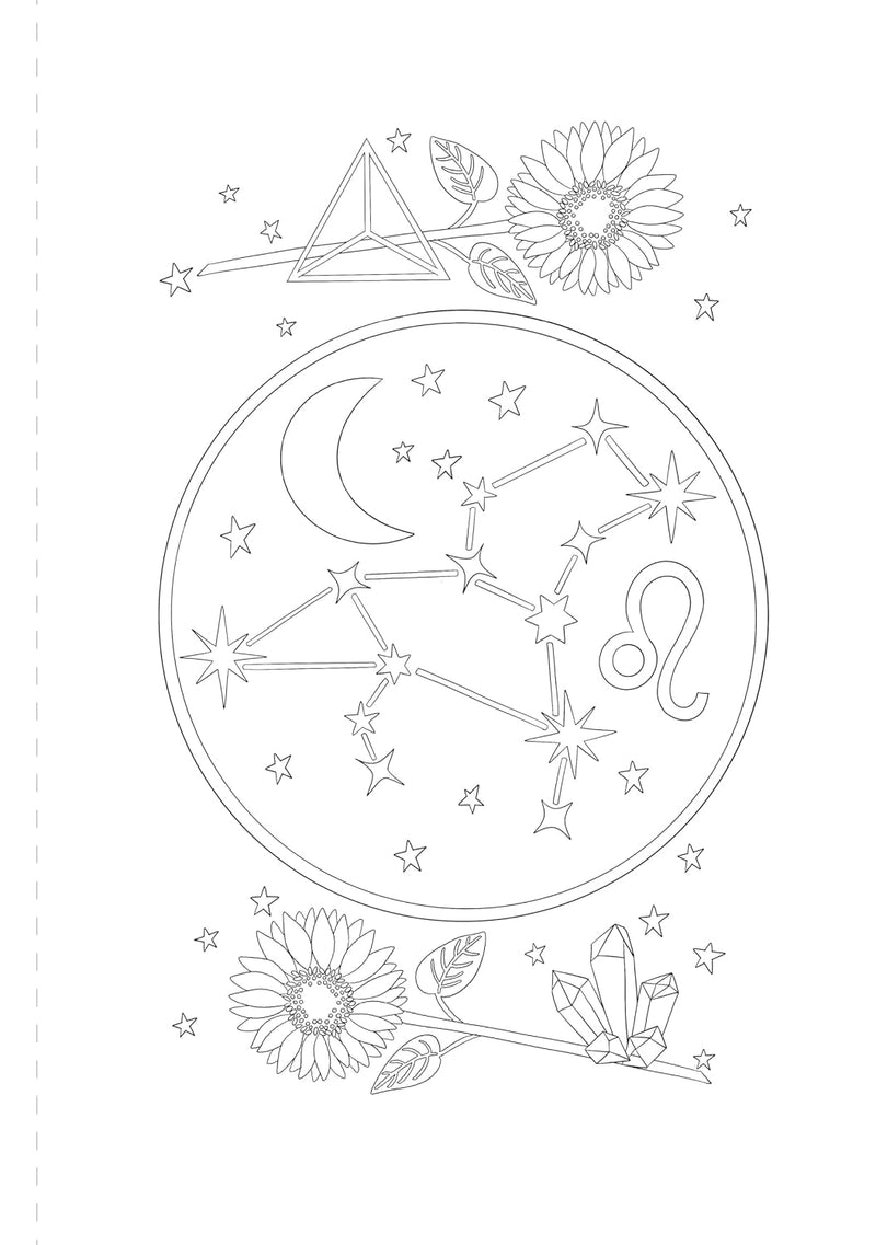 Sofia Liotta - A Mystical Coloring Book - Zodiac Magic