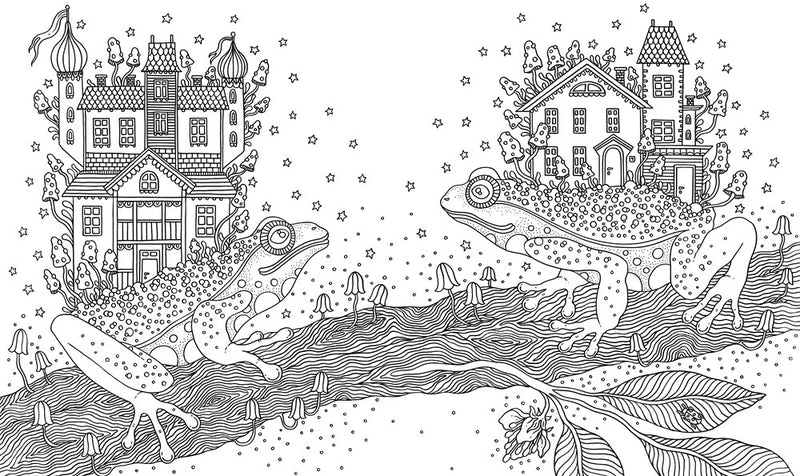 Hanna Karlzon - Summer Nights Coloring Book