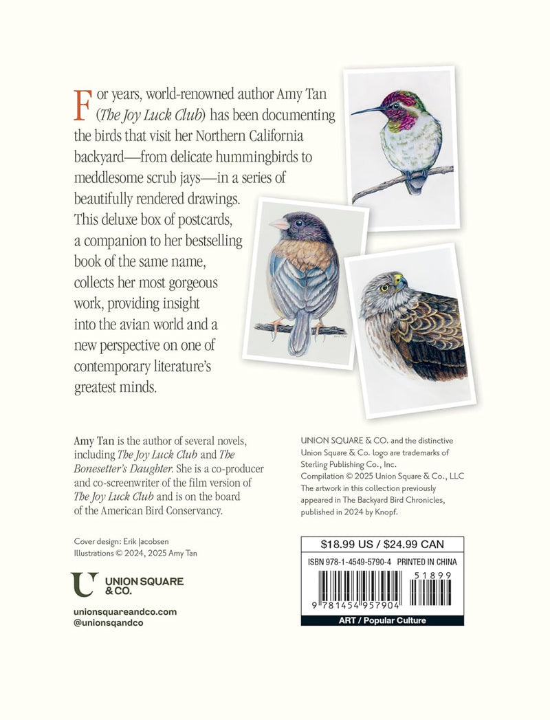 Amy Tann - The Backyard Bird Chronicles - 50 Postcards