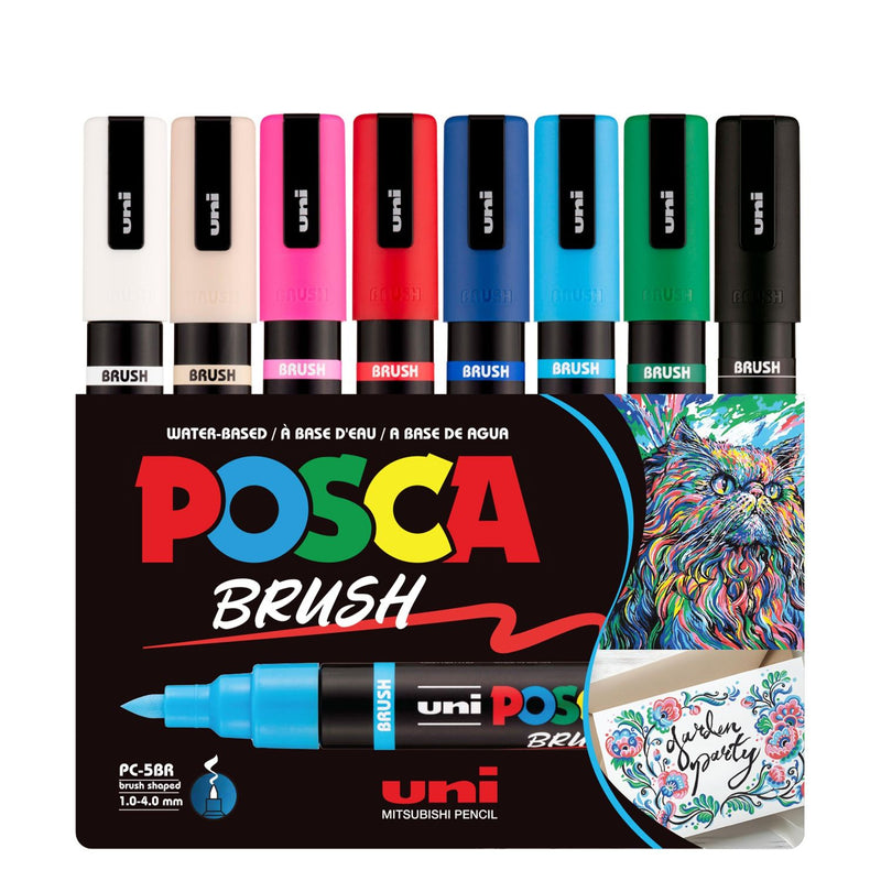 POSCA - Paint Marker Brush Tip Set (1-4 mm)