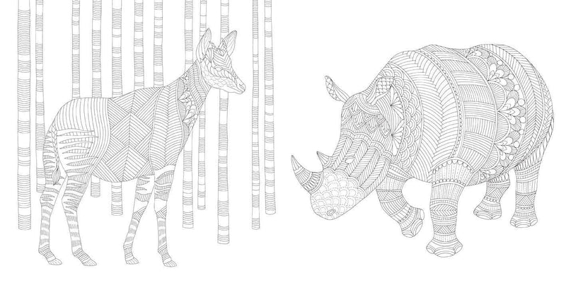 Millie Marotta - Brilliant Beasts Coloring Book