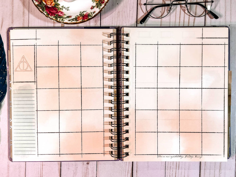 Conquest Journals - Harry Potter Time is of the Essence Undated Weekly Planner