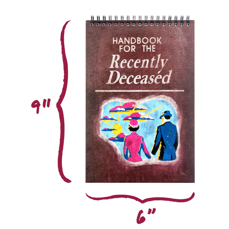 Conquest Journals - Beetlejuice Handbook for the Recently Deceased Steno Notepad