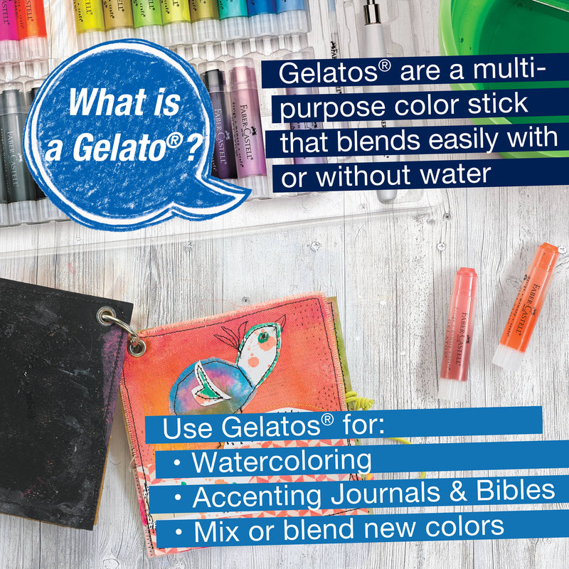 Faber-Castell - Gelatos Pigment Sticks Art Gift Set 2
