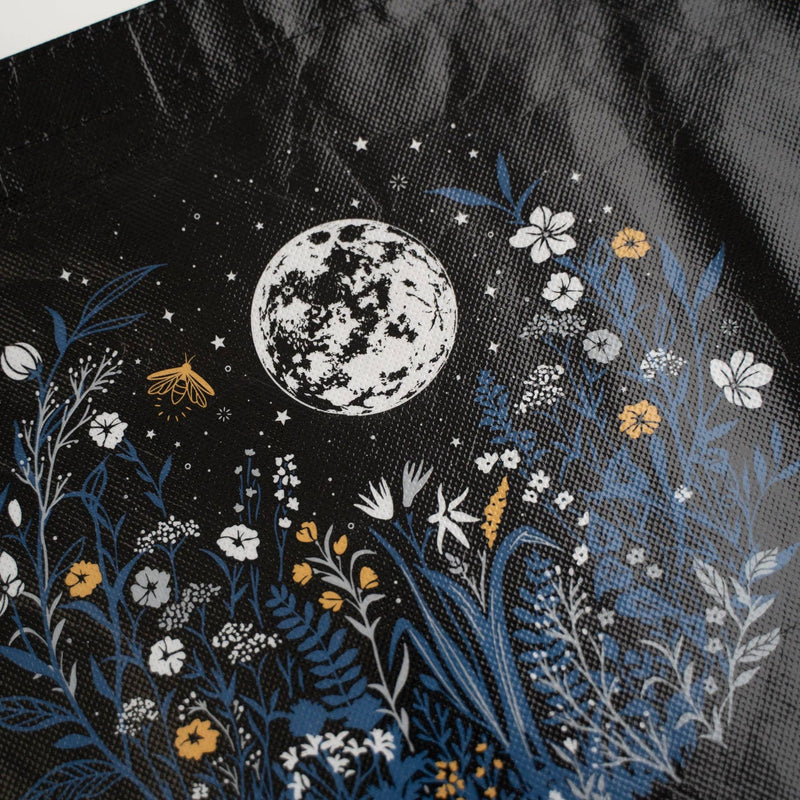 Archer and Olive - Night Blooms Reusable Shopping Bag