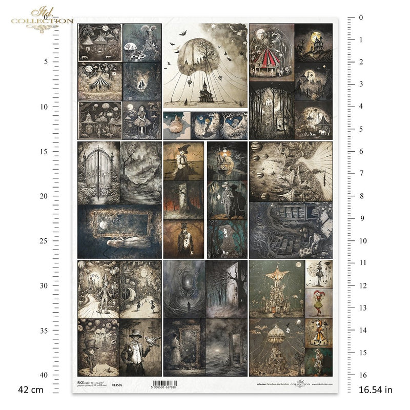 ITD Collection - Mysterious Characters 2 - A3 Rice Paper