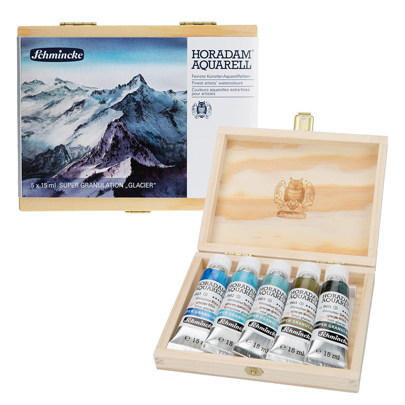 Schmincke - Horadam Aquarell - Super Granulating Watercolor Set - Glacier