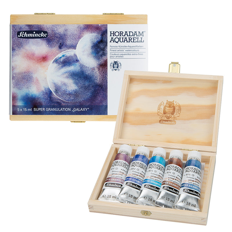Schmincke - Horadam Aquarell - Super Granulating Watercolor Set - Galaxy