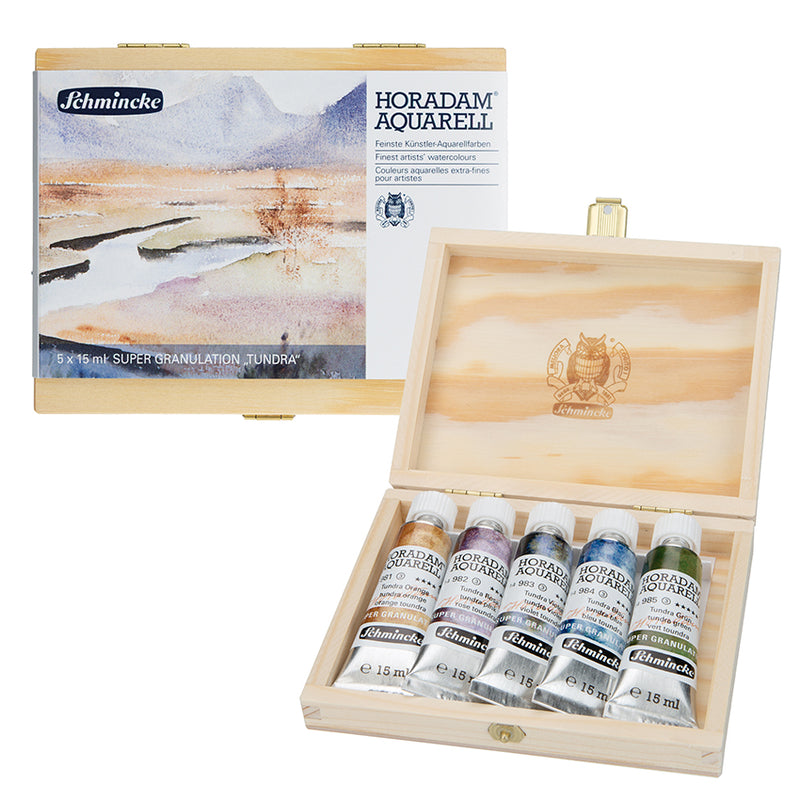 Schmincke - Horadam Aquarell - Super Granulating Watercolor Set - Tundra
