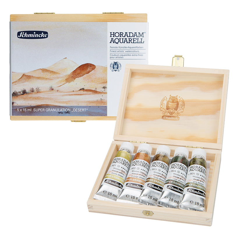 Schmincke - Horadam Aquarell - Super Granulating Watercolor Set - Desert
