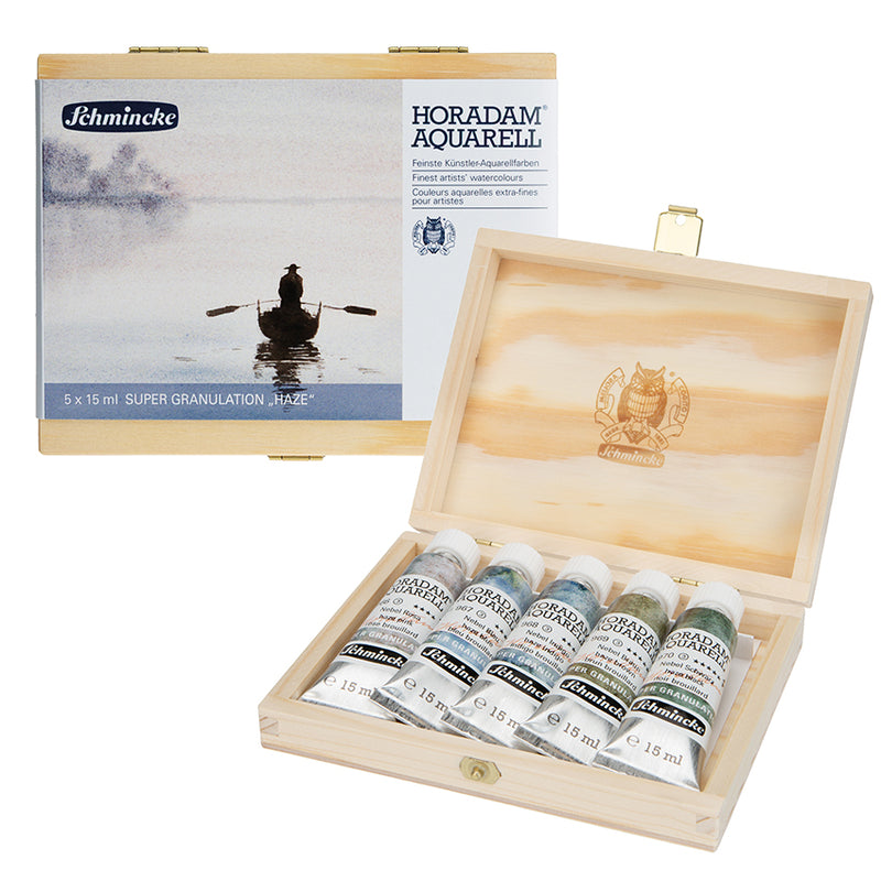 Schmincke - Horadam Aquarell - Super Granulating Watercolor Set - Haze