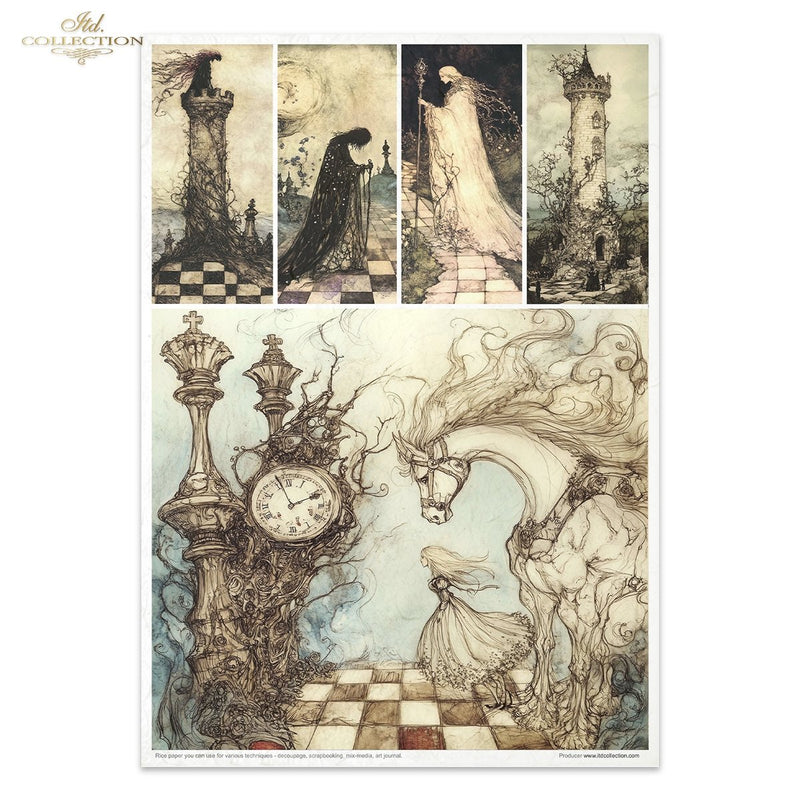 ITD Collection - Alice's Magic Vol. 1 Rice Paper Set