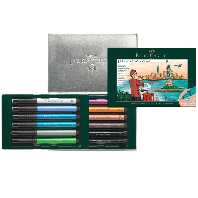 Faber-Castell - Pitt Artist Pen Limited Edition City Set - New York