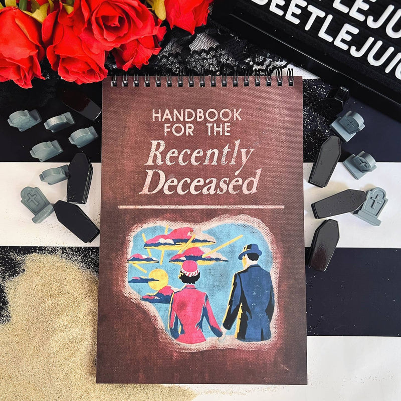 Conquest Journals - Beetlejuice Handbook for the Recently Deceased Steno Notepad