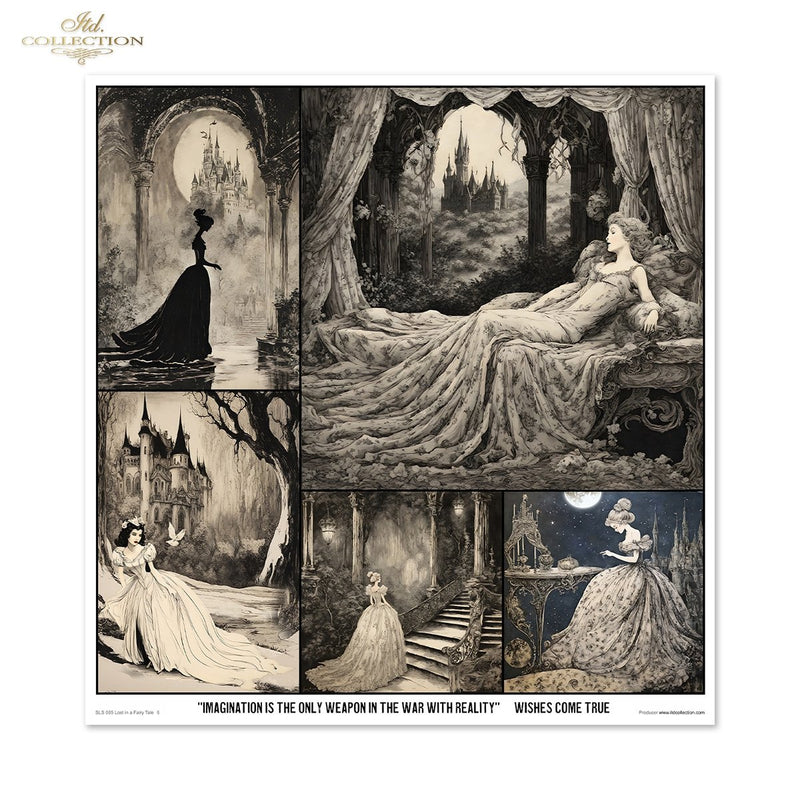 ITD Collection - Lost in a Fairy Tale Scrapbooking Papers