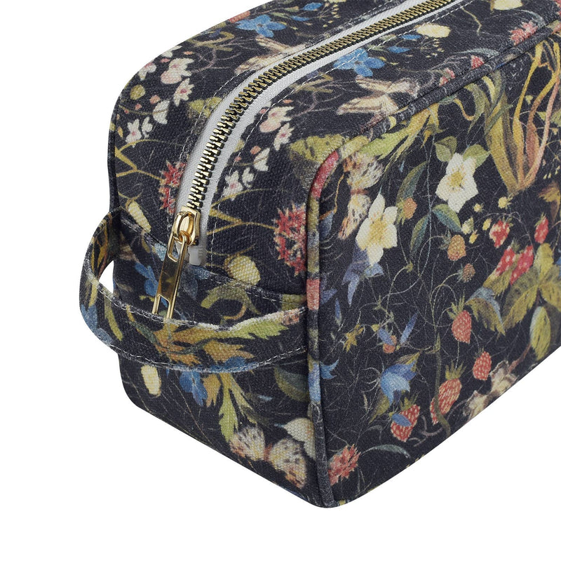 Dopp Kit / Travel Pouch - Forest Flowers