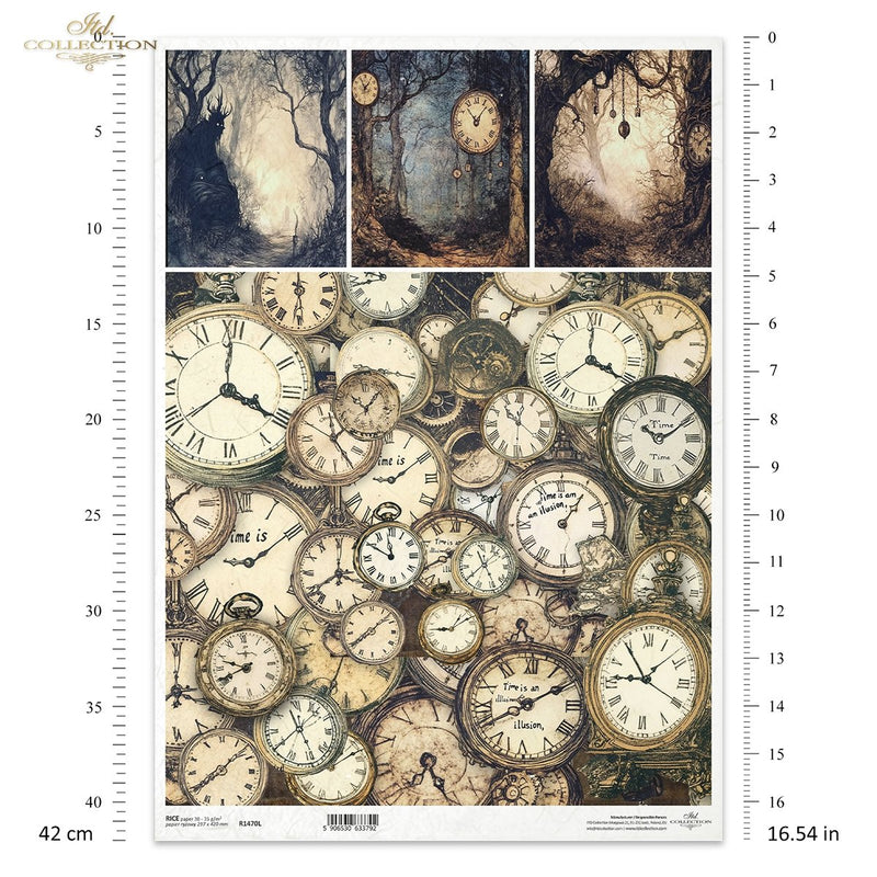 ITD Collection - Alice in Wonderland - R1470L - A3 Rice Paper