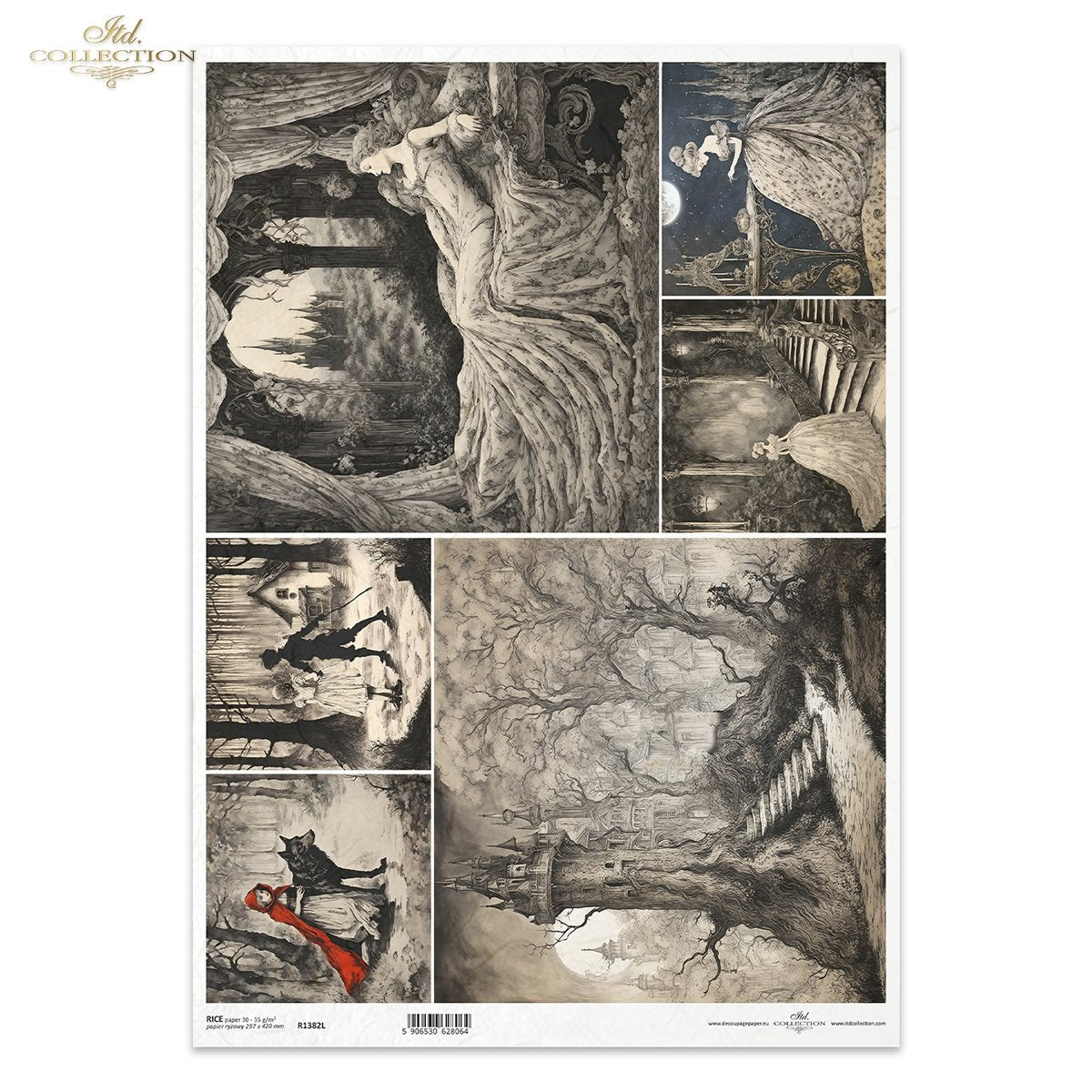 ITD Collection - Fairy Tale #2 - A3 Rice Paper — Root & Company