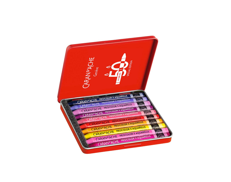 Caran d'Ache - Set of 10 NEOCOLOR™ II 50th Anniversary - Pop