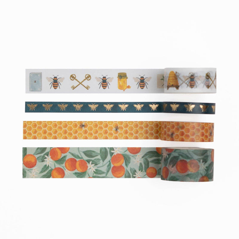 Archer and Olive - Keeper of the Bees Washi Tape Set