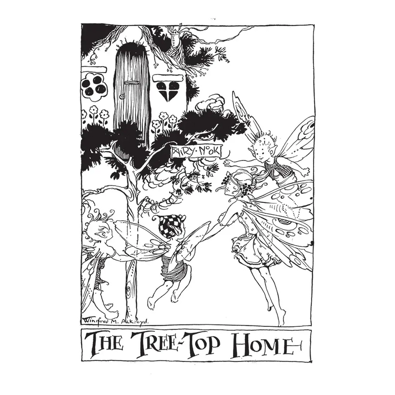 Laughing Elephant - Fairies - Cards to Color Cards