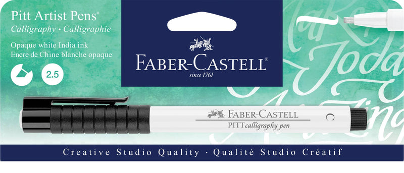 Faber-Castell - Pitt Artist Pen - Calligraphy - #101 White