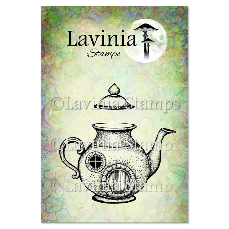 Lavinia Stamps - Twilight Tea Collection - Teapot Cottage Stamp