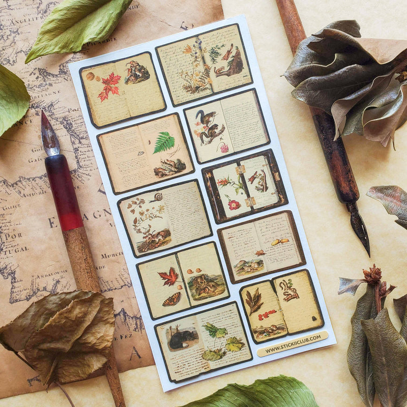 STICKII - Woodland Journals Sticker Sheet