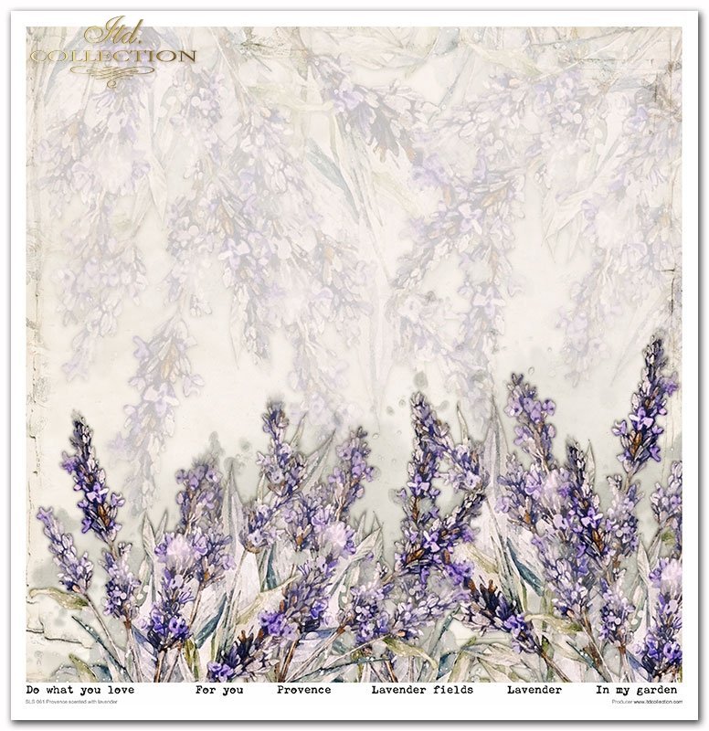 ITD Collection - Provence Scrapbooking Papers