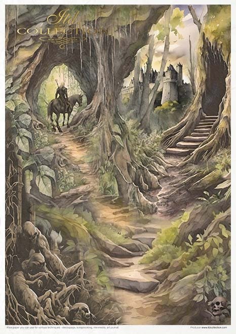 ITD Collection - Mysterious Creatures Rice Paper Set