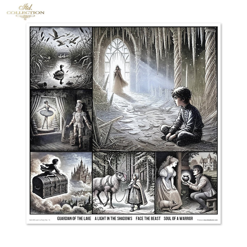 ITD Collection - Lost in a Fairy Tale Scrapbooking Papers