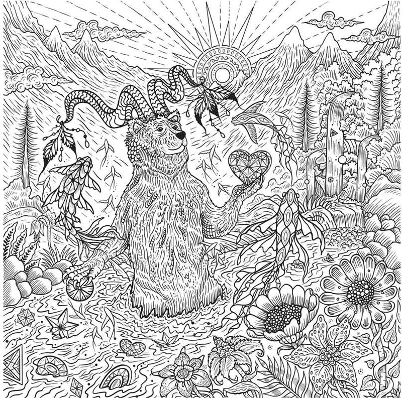 Melpomeni Chatzipanagiotou - Dream Voyage: A Fantasy Coloring Journey