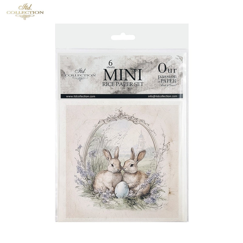 ITD Collection - Rice Paper Set Mini - Rabbits