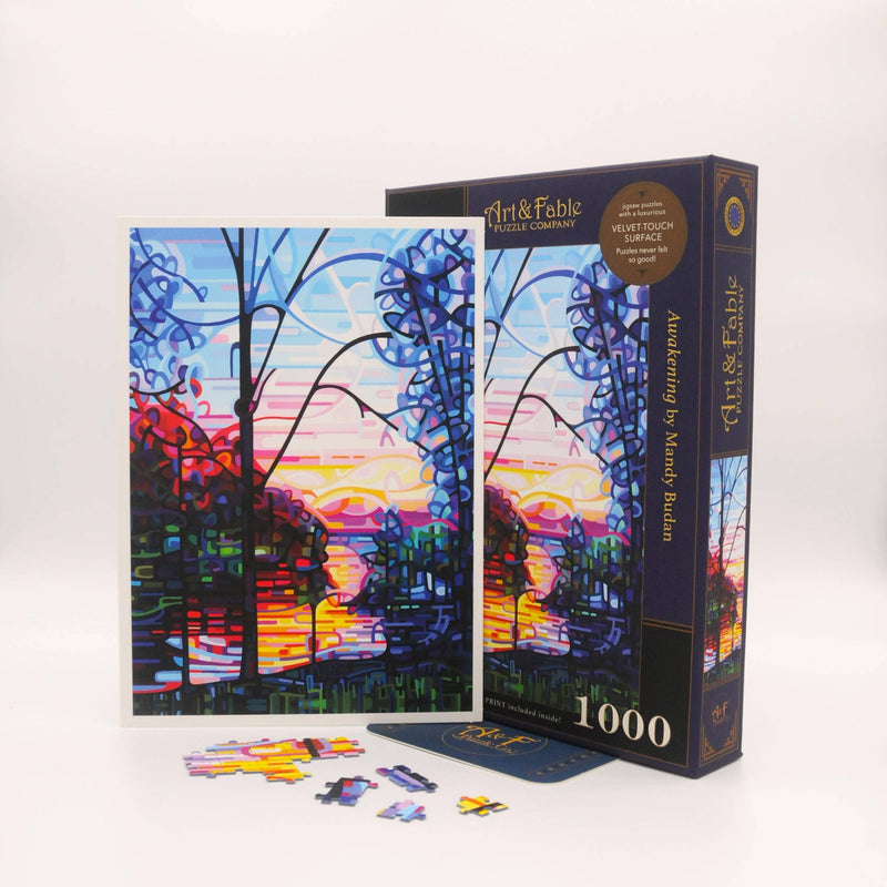 Art & Fable Puzzle Company - Awakening - 1000-pc Velvet-Touch Jigsaw Puzzle
