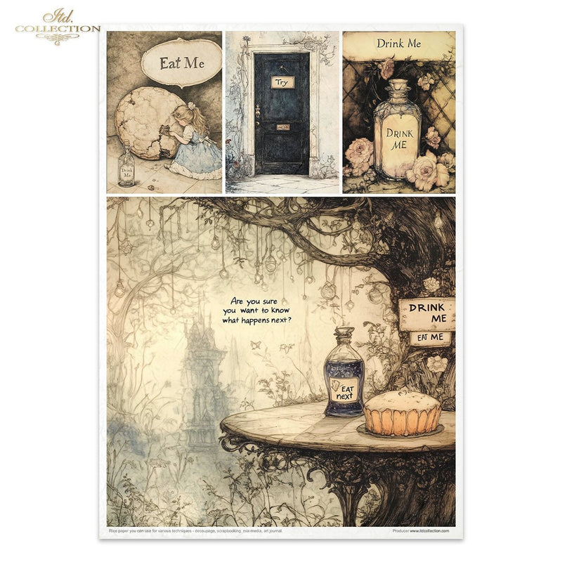 ITD Collection - Alice's Magic Vol. 1 Rice Paper Set