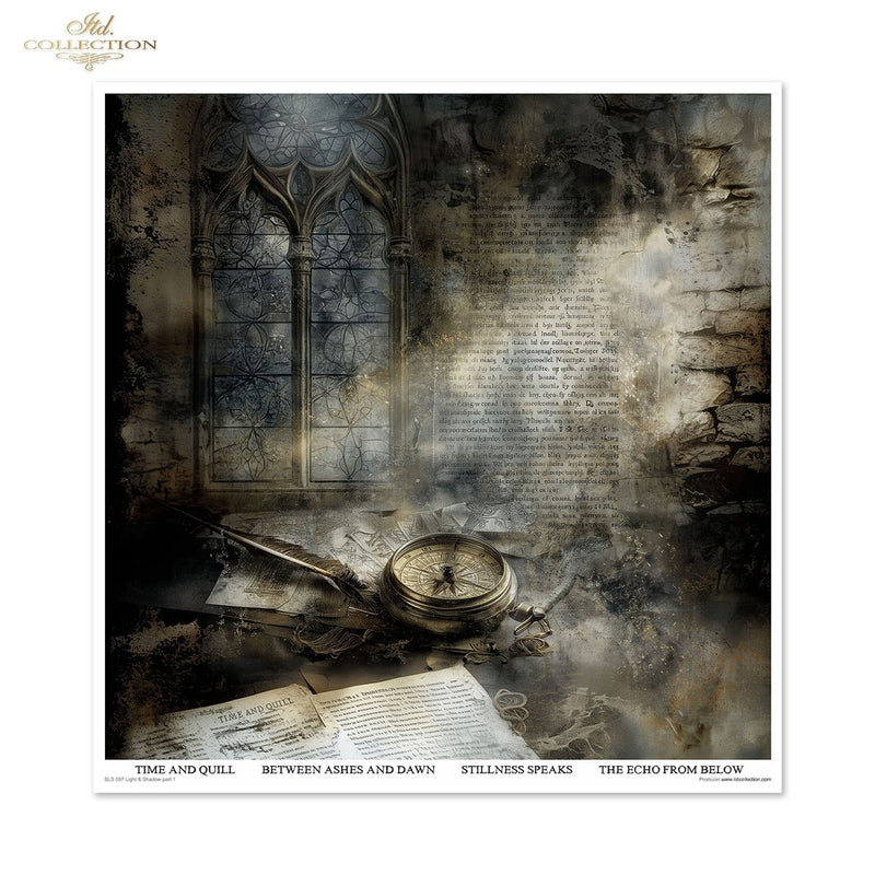 ITD Collection - Light & Shadow Part 1 Scrapbooking Papers