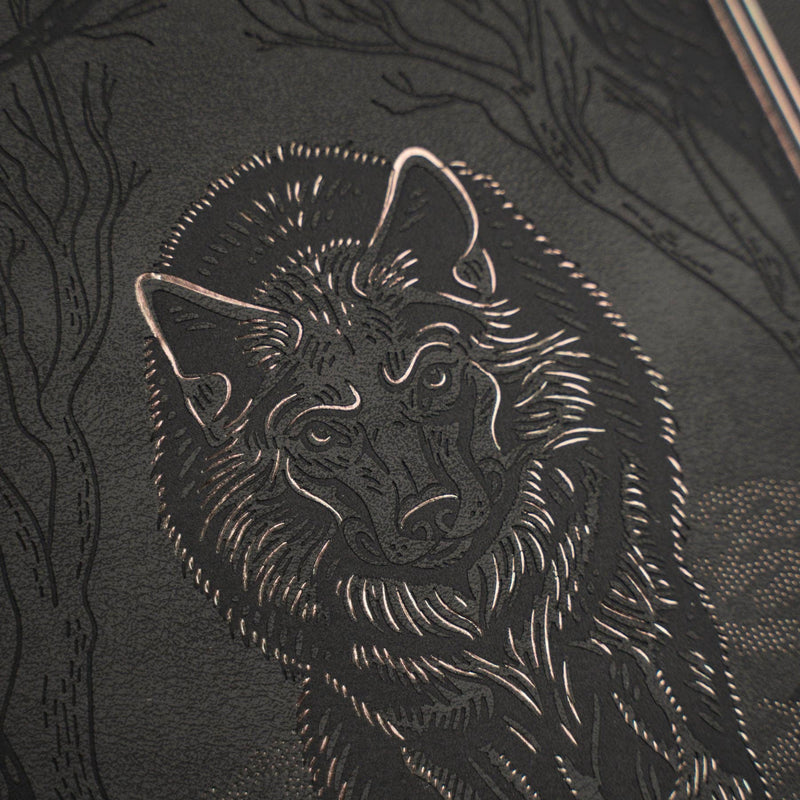 Archer and Olive - Wolf in the Night B5 Notebook