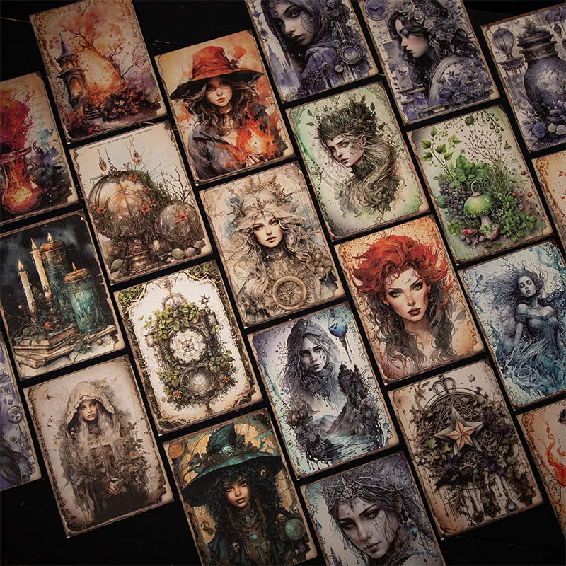 Secrets Of Witchcraft Collage Paper