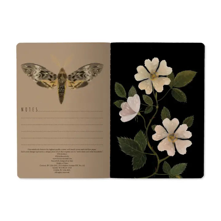 BV by Bruno Visconti - Night Garden Notebook