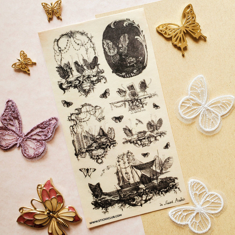 STICKII - Butterfly Soirée Sticker Sheet