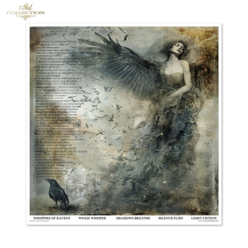 ITD Collection - Light & Shadow Part 1 Scrapbooking Papers