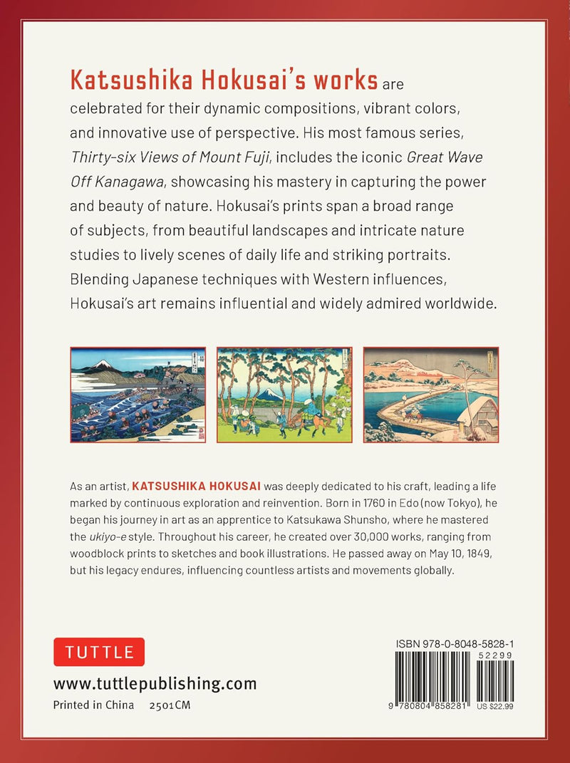 Katsushika Hokusai - Hokusai Prints Sticker Book - A Collection of Over 160 Removable Color Stickers by the Great Master