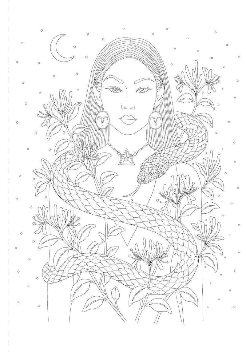 Sofia Liotta - A Mystical Coloring Book - Zodiac Magic