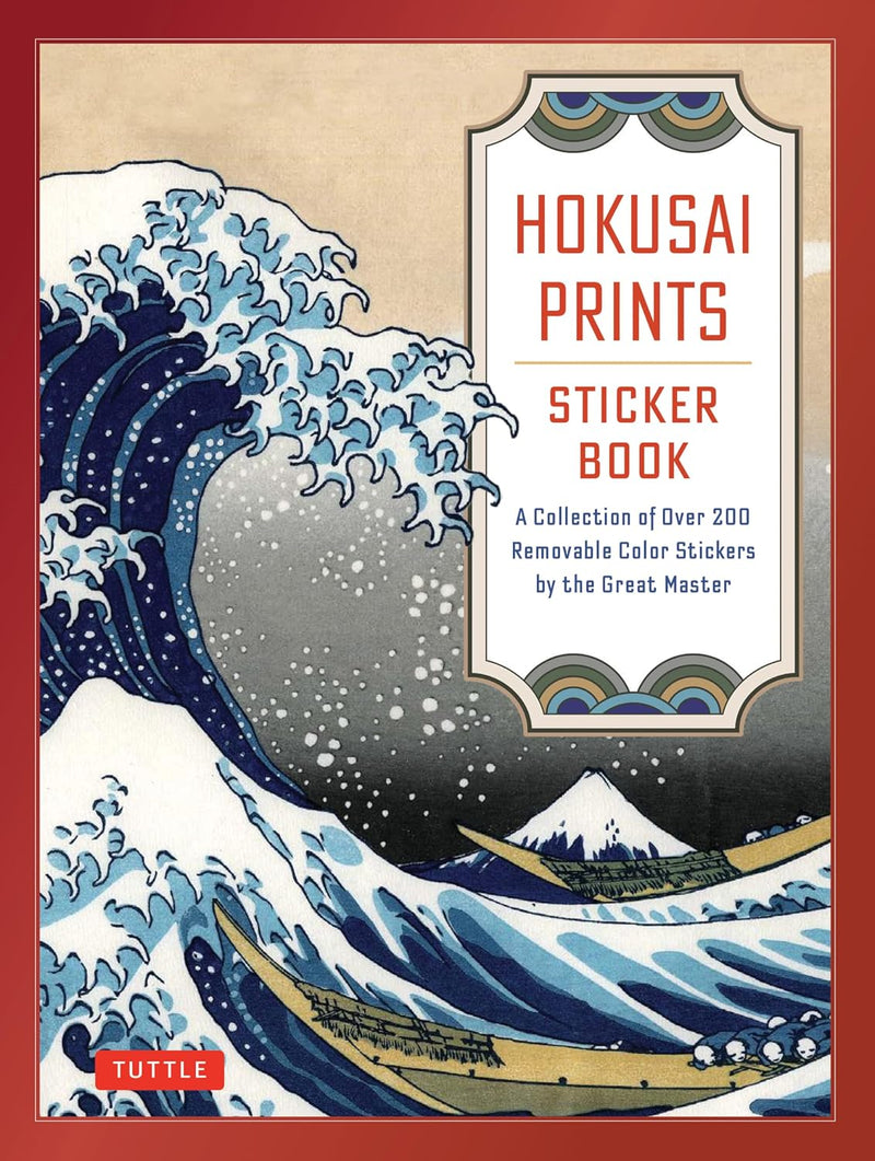 Katsushika Hokusai - Hokusai Prints Sticker Book - A Collection of Over 160 Removable Color Stickers by the Great Master
