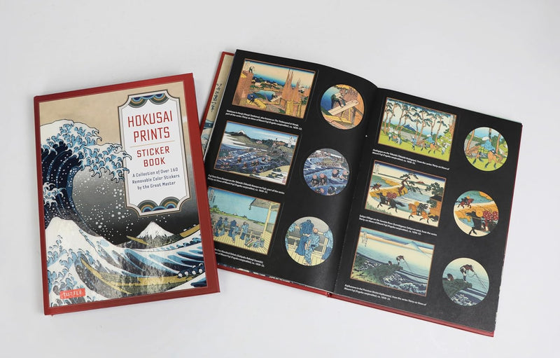 Katsushika Hokusai - Hokusai Prints Sticker Book - A Collection of Over 160 Removable Color Stickers by the Great Master